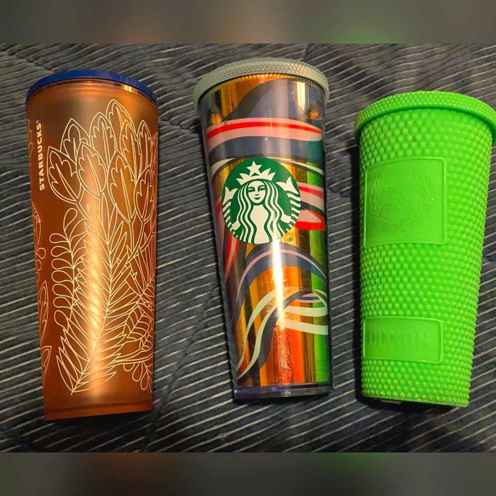 3 Tumblers Lot